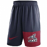 Men's Chicago White Sox Nike Navy Cooperstown Collection Dry Fly Shorts FengYun,baseball caps,new era cap wholesale,wholesale hats